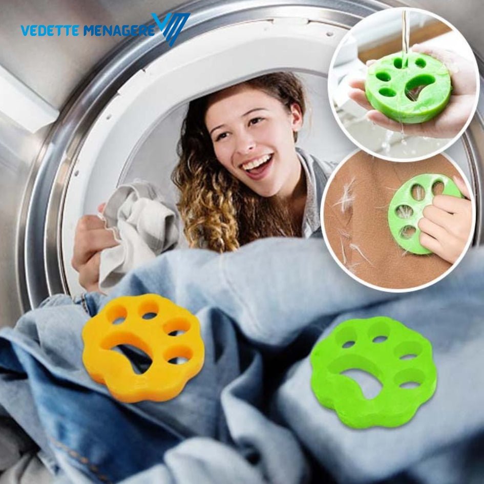 Attrape poil machine à laver  PetsClean™ – Vedette Ménagère
